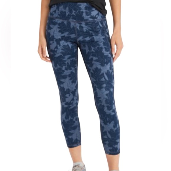 Marmot Rock Haven 7/8 Leggings Blue Med Woman - Picture 2 of 7